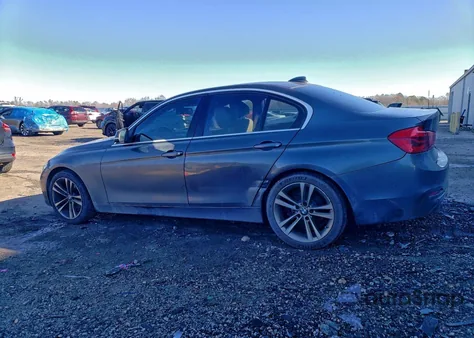 2017 BMW 330 I z USA, uszkodzony, nr VIN WBA8B9G5XHNU49930